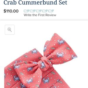 Vineyard Vines ANCHOR Bow Tie & Cummerbund